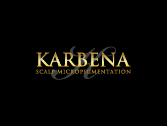 Karbena ~ SMP (scalp micropigmentation) logo design by Creativeminds