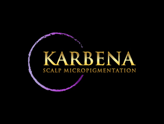 Karbena ~ SMP (scalp micropigmentation) logo design by Creativeminds