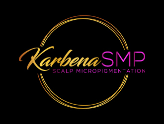 Karbena ~ SMP (scalp micropigmentation) logo design by pambudi