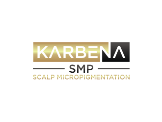 Karbena ~ SMP (scalp micropigmentation) logo design by rief