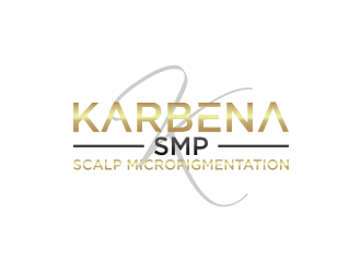 Karbena ~ SMP (scalp micropigmentation) logo design by rief