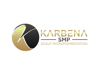 Karbena ~ SMP (scalp micropigmentation) logo design by rief