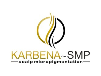 Karbena ~ SMP (scalp micropigmentation) logo design by protein