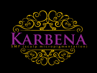 Karbena ~ SMP (scalp micropigmentation) logo design by AamirKhan