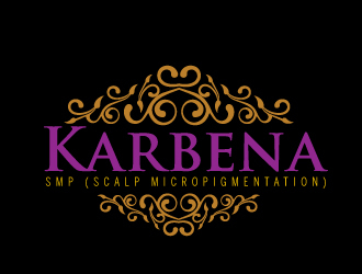 Karbena ~ SMP (scalp micropigmentation) logo design by AamirKhan