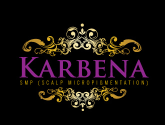Karbena ~ SMP (scalp micropigmentation) logo design by AamirKhan
