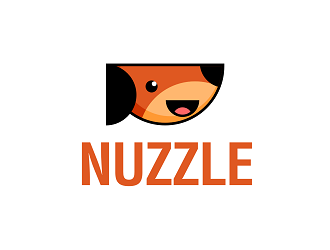 Nuzzle logo design by haze