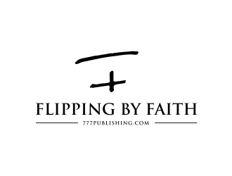 Flipping By Faith  777publishing.com logo design by GassPoll