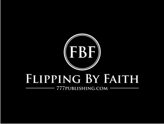 Flipping By Faith  777publishing.com logo design by johana