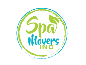 SPA MOVERS INC logo design by AamirKhan
