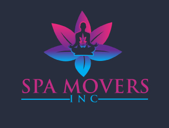 SPA MOVERS INC logo design by AamirKhan