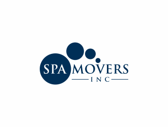 SPA MOVERS INC logo design by artery