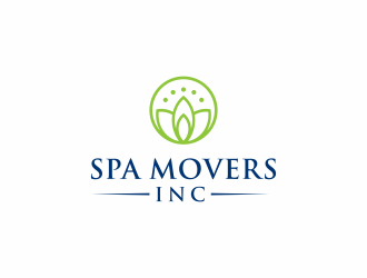 SPA MOVERS INC logo design by y7ce