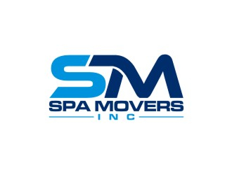 SPA MOVERS INC logo design by josephira
