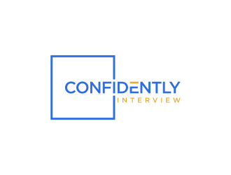Confidently Interview logo design by GassPoll