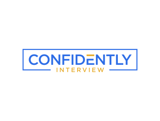Confidently Interview logo design by GassPoll