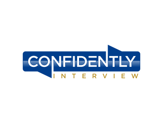 Confidently Interview logo design by GassPoll