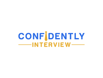Confidently Interview logo design by aryamaity