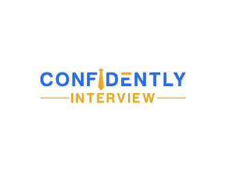 Confidently Interview logo design by aryamaity
