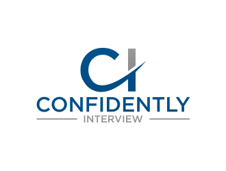 Confidently Interview logo design by muda_belia