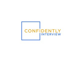Confidently Interview logo design by bombers
