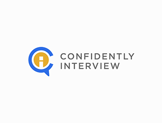 Confidently Interview logo design by DuckOn