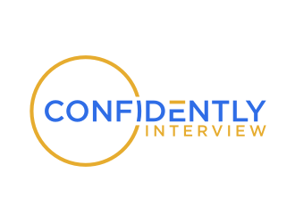 Confidently Interview logo design by puthreeone