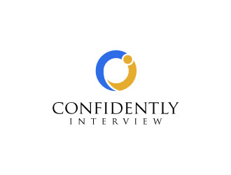 Confidently Interview logo design by bezalel