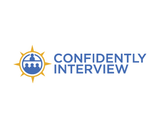 Confidently Interview logo design by Foxcody