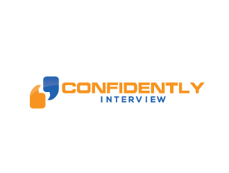 Confidently Interview logo design by mdarib
