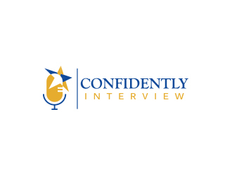 Confidently Interview logo design by Rexi_777