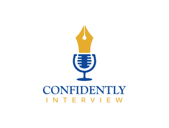 Confidently Interview logo design by Rexi_777