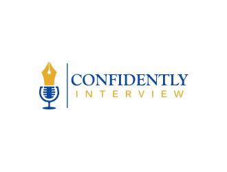 Confidently Interview logo design by Rexi_777