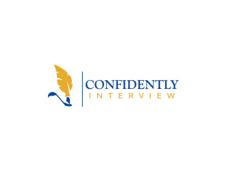 Confidently Interview logo design by Rexi_777