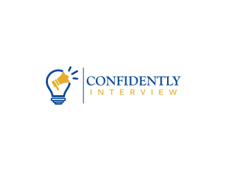 Confidently Interview logo design by Rexi_777