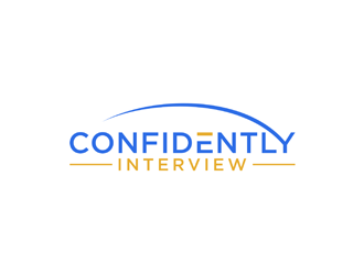 Confidently Interview logo design by alby