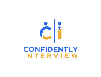 Confidently Interview logo design by sodimejo