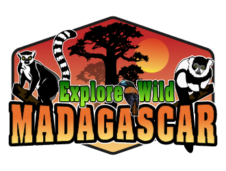 Explore Wild Madagascar  logo design by Sofia Shakir