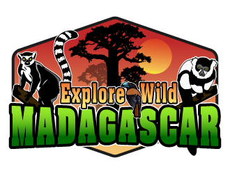 Explore Wild Madagascar  logo design by Sofia Shakir