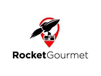 Rocket Gourmet logo design by MUSANG