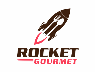 Rocket Gourmet logo design by agus