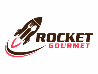 Rocket Gourmet logo design by agus