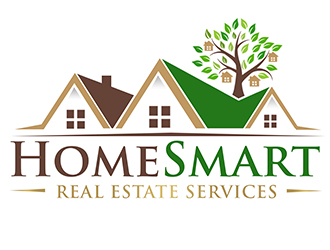 Home Smart Real Estate Services logo design by PrimalGraphics