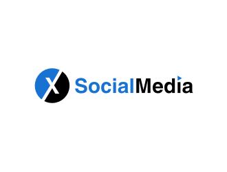 X Social Media logo design by asyqh