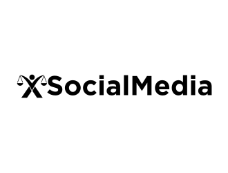 X Social Media logo design by larasati