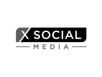 X Social Media logo design by asyqh