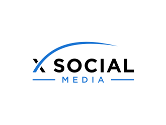 X Social Media logo design by asyqh