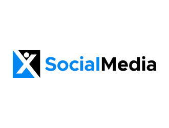 X Social Media logo design by lexipej