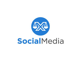 X Social Media logo design by CreativeKiller