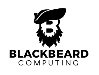 Blackbeard Computing logo design by justin_ezra